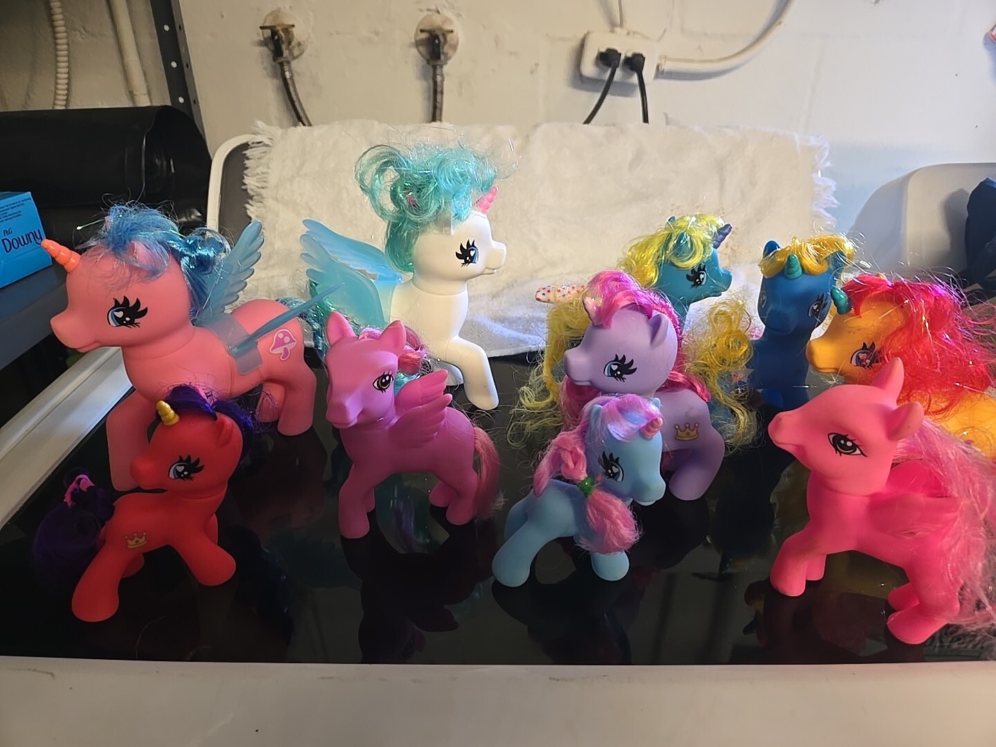 My Little Pony Toy Play Figures Lot Large Of 10  Set for Pretend Play MLP Cute