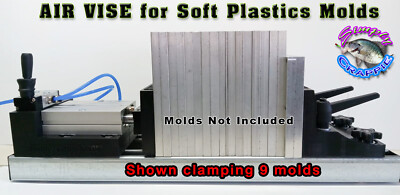 AIR VISE for clamping Soft Plastic Molds