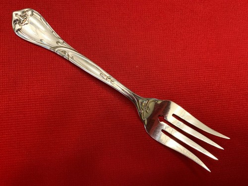 MODERNE KUNST von Reed and Barton Jugendstil SALATGABEL 1904 - Bild 1 von 4