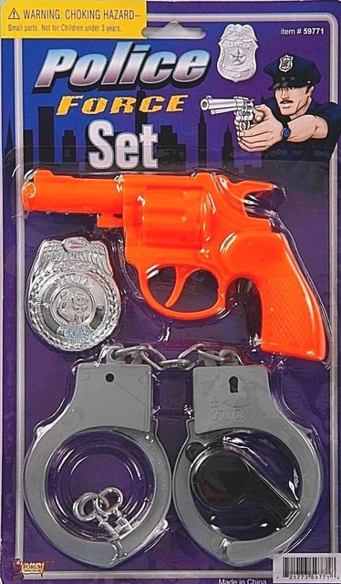 police toy gun set