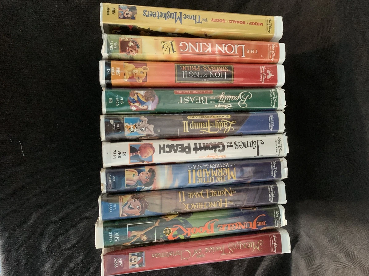 Disney Vhs Tapes Ebay