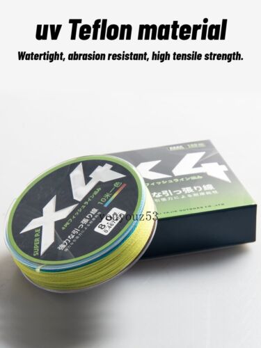 4 Strands Braided Fishing Line 100M Multifilament Carp Fishing PE Fishing Line - 第 3/6 張圖片