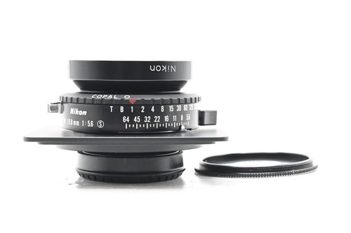 Nikon Nikkor W 135mm f5.6 S w/Copal 0 Lens 135/5.6 #589