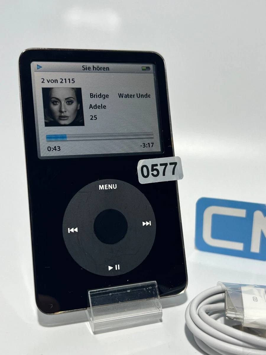 Apple iPod classic video 5.5 Generation 5G black 80GB 5th 2005 Wolfson DAC #0577