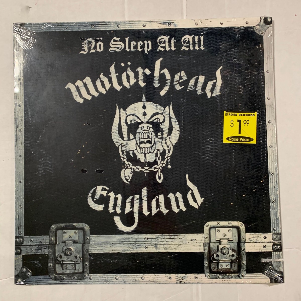 LPレコード MOTORHEAD NO SLEEP AT ALL MOTORHEAD No Sleep At All NEW LP SEALED - CUT OUT - CLUB