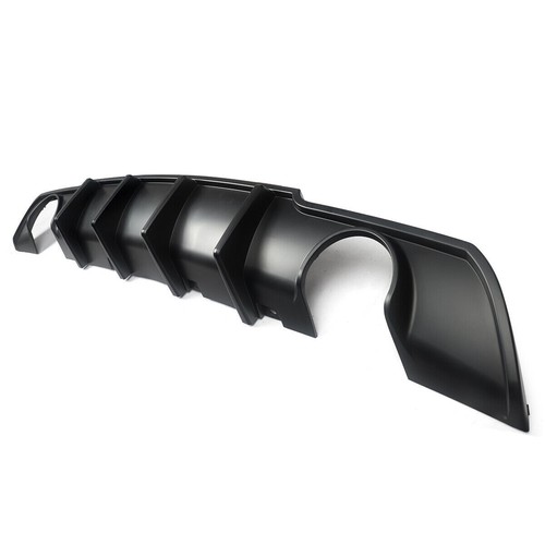 For Chrysler 300 SRT C S 2015-2023 Matte Shark Fins Rear Bumper Diffuser Valance - Picture 3 of 12