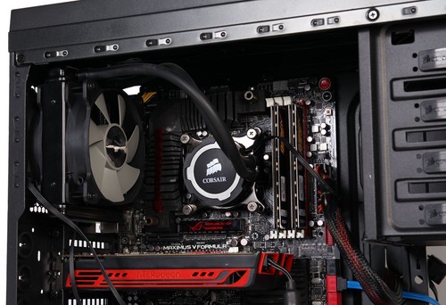 Corsair Hydro H75 High Performance PC Gaming Liquid CPU Cooler - 120mm Radiator - Picture 6 of 7