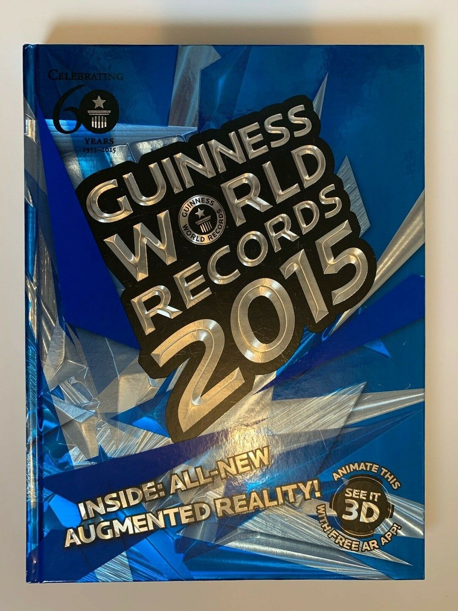 Guinness World Records Book 2016 2017 2015 60th Anniversary