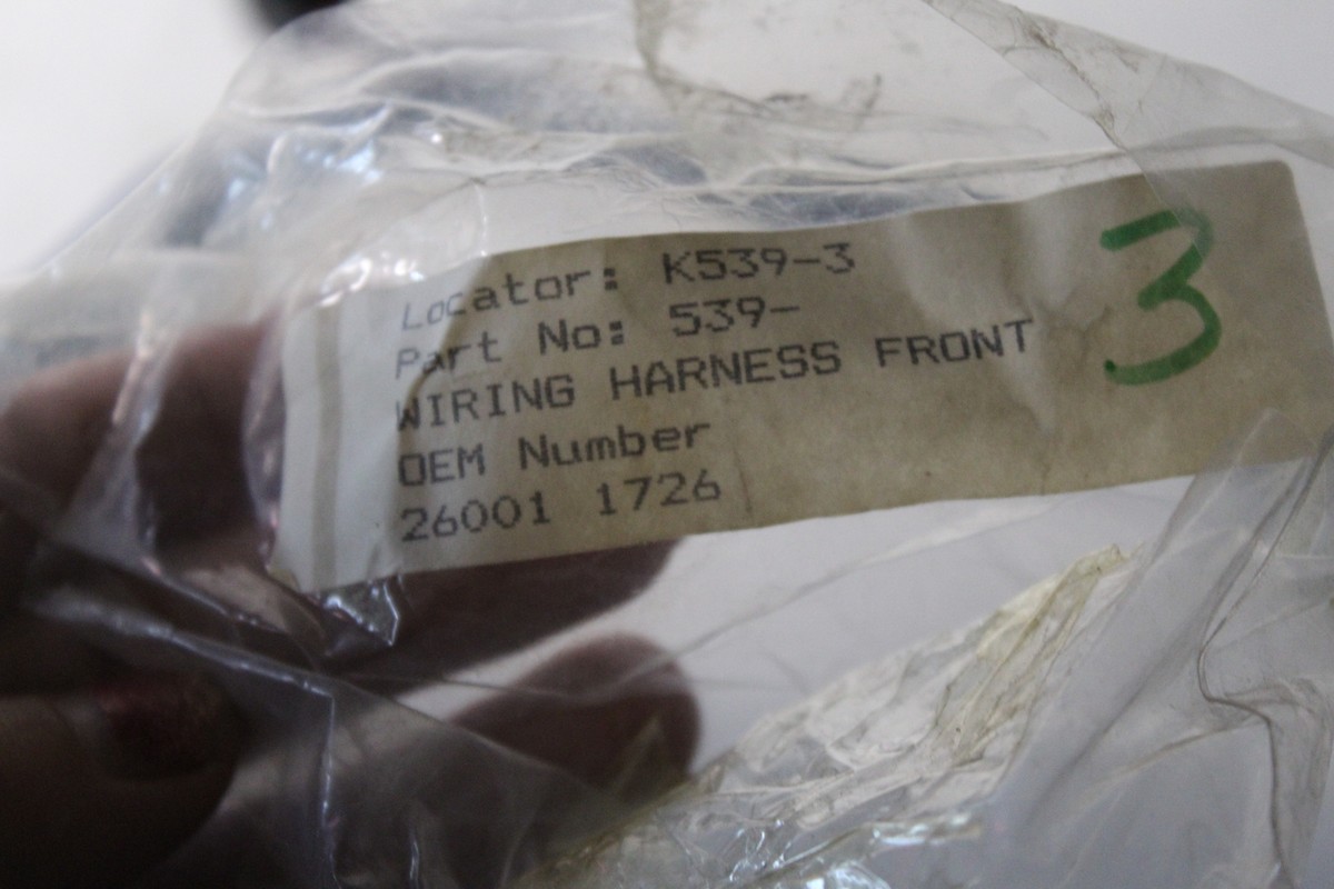 ルイ KAWASAKI NINJA ZX600 FRONT WIRE WIRING HARNESS (TOIW244) | eBay