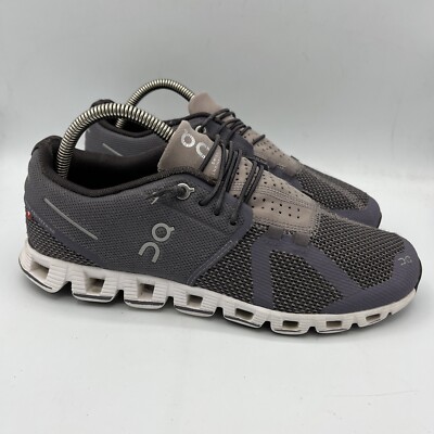 On Women ''Cloud 5  Combo'' Running Shoes Size 8.5 Purple Knit