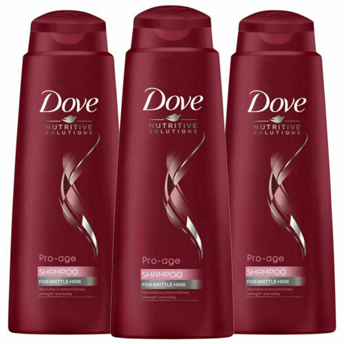 Dove Shampoo Original Pro Age, Intensive Repair & Daily Moisture Haarshampoo 3er Pack - Bild 8 von 11