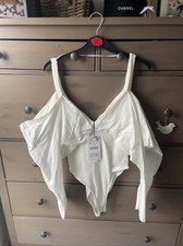 Camicia Zara bianca body grande £25,99