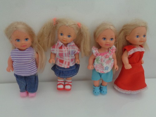 simba dolls x 4 with shoes
