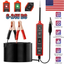 6-24V Car Auto Digital Power Probe Circuit Electrical Tester Test Device System