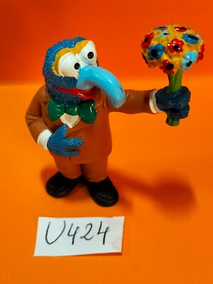 MUPPET SHOW U424 Figur: GONZO Blumen Flowers Comics Spain 1986 Henson selten