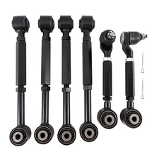 6pcs Rear Upper & Lower Control Toe Camber Arms for 2003-2007 Honda Accord 