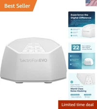 Adaptive Sound Technologies EVO White Noise Machine - Compact Sleep Sound Mac...