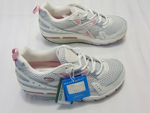 dr scholl's Fitness Walker Massage Gel Neu Gr. US 8M Pink Weiß - Bild 3 von 8