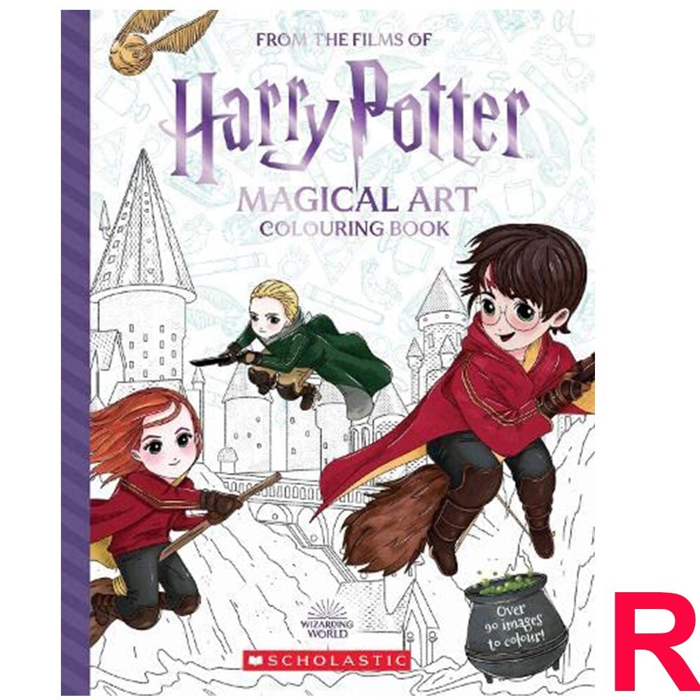Harry Potter: Magical Art Colouring Book by Cala Spinner Paperback NEW