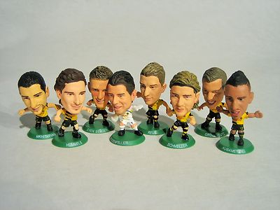 SIMBA Soccerstarz 14 / 15 - alle 8 Borussia Dortmund BVB Soccer Starz 2014 2015