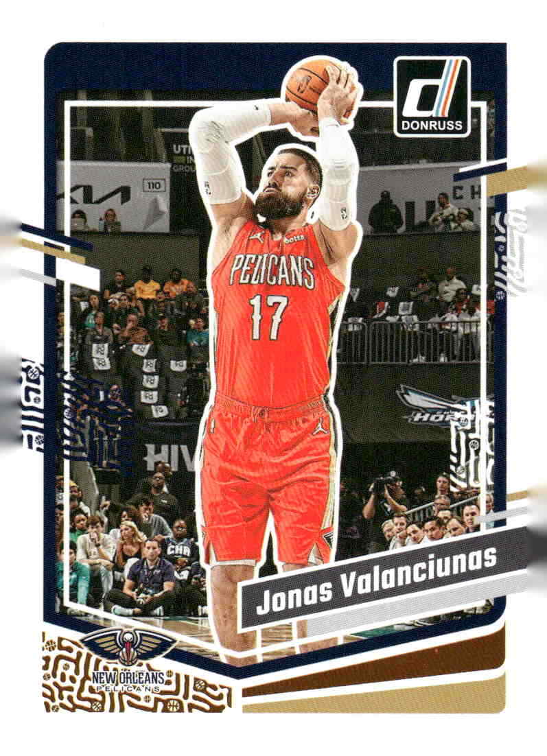 2023-24 Donruss #180 Jonas Valanciunas