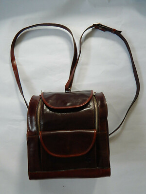 Franco Francesco Tasche Damentasche Rucksack Leder sportl.raffini Schultertasche