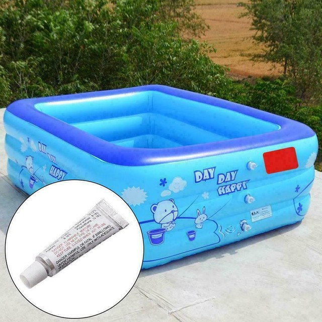 Inflatable Toy Airbed Spa & Hot Tub Patch Repair Kit Glue Lazy Water
