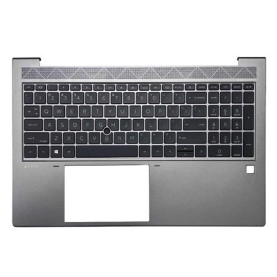 For HP ZBook Firefly 15 G7 G8 C Shell Palmrest with Keyboard Case M35847-001