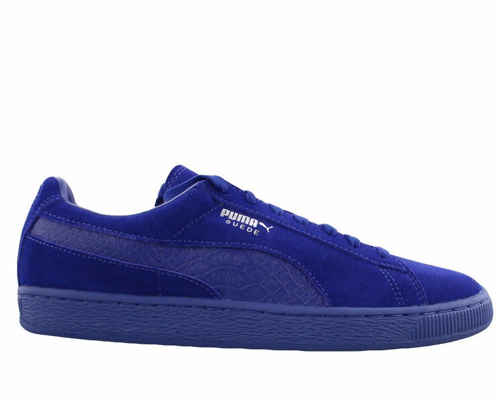 Scarpe casual da uomo Puma Suede Mono Royal Bule 363164 02 Classic Casual uomo Scarpe casual da uomo Puma Suede Mono Royal Bule 363164 02 Classic Casual uomo
