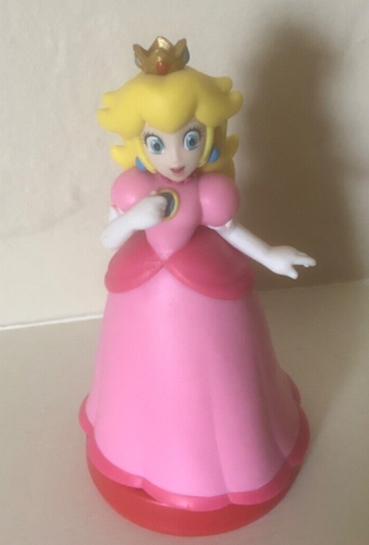 Amiibo Peach – Super Mario – Occasion (Figurine Seule, Sans Boîte)