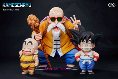 Goku & Krillin フィギュア BANDAI DRAGON BALL Z SON GOKOU & KRILLIN DX SET PLASTIC
