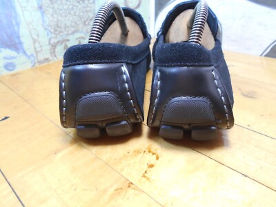 Alfani Black Suede Horsebit Loafer Driving Mocs  display picture 1