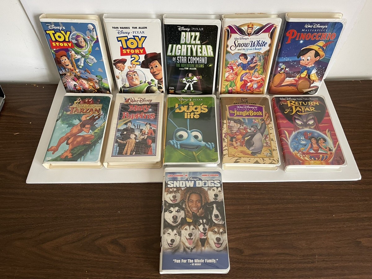 11 WALT DISNEY VHS Tapes Classic Assorted Vintage 1980's | eBay