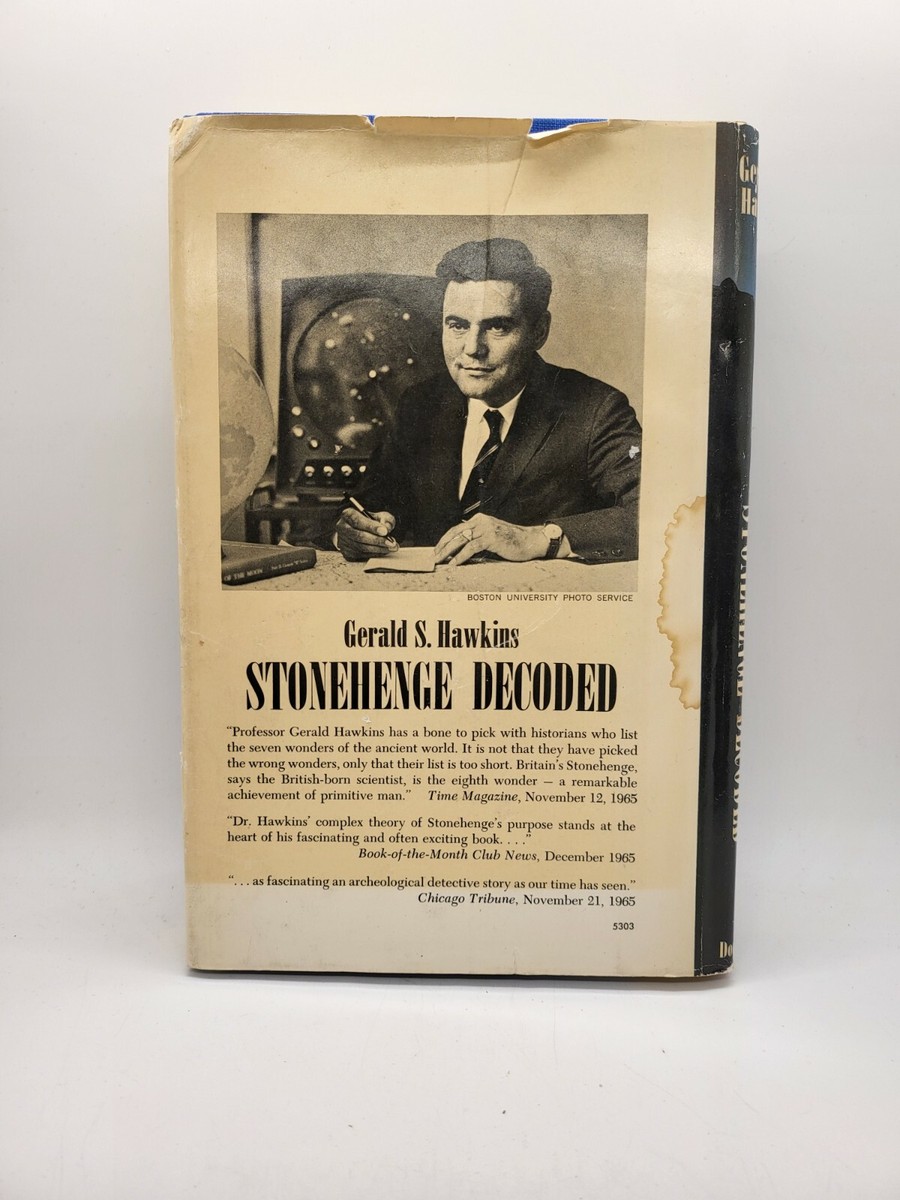 Stonehenge Decoded Gerald S. Hawkins Vintage Non Fiction