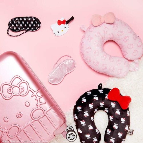 Equipaje de Mano Hello Kitty Completo 21" Lados Duros Spinner Rosa - Imagen 3 de 9