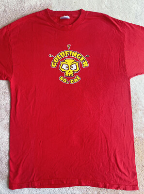 Vintage Goldfinger Punk Skate Logo Band T Shirt | eBay