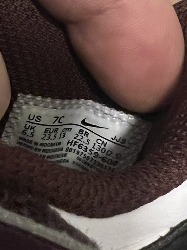 KLEINKIND UNISEX NIKE AIR MAX 90 EASYON BURGUNDY CRUSH HF6359-600 GRÖSSE 7C - Bild 8 von 8