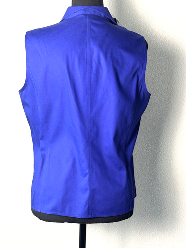 Jones New York Blue Sleeveless Blouse Size NWT Size 12P - Picture 20 of 22