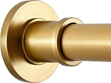 BRIOFOX Shower Curtain Rod Adjustable 18-64 Inch, No Drilling Non Slip Stainless