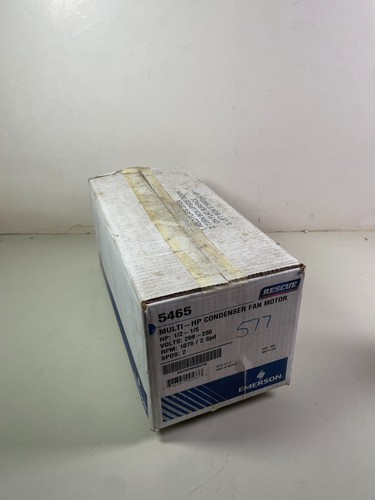 Rescue 5465 Multi HP Condenser Fan Motor 1/2HP - 1/5HP 208-230v 1075RPM 2 Speed - Picture 2 of 5