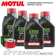 Tagliando KAWASAKI GPZ 1100 Unitrak 1983 1984 1985 1986 5100 10W40 + filtro olio
