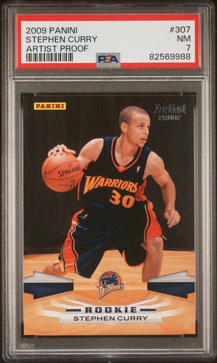 Stephen Curry 2009-10 Panini #307 Rookie Card RC Artist Stephen Curry 2009-10 Panini #307 Rookie Card RC Artist