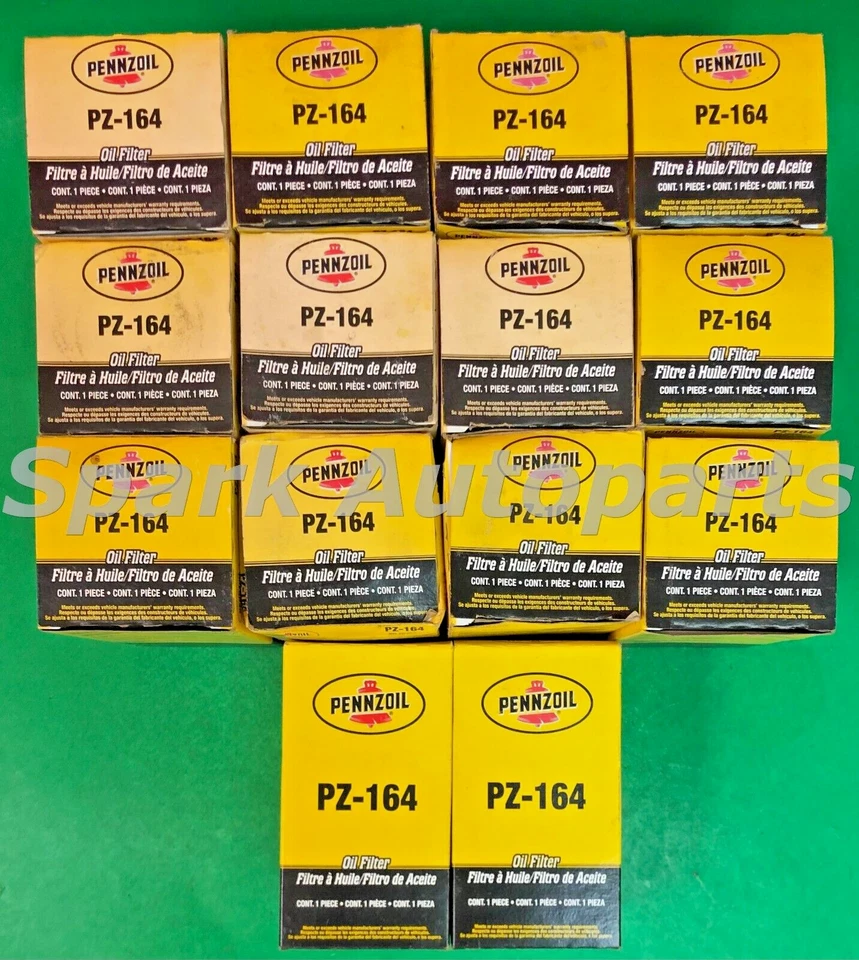 New Lot of 14 Engine Oil Filter PENNZOIL PZ-164 For HYUNDAI Azera, KIA, CH9999 — 第 3/3 张图片