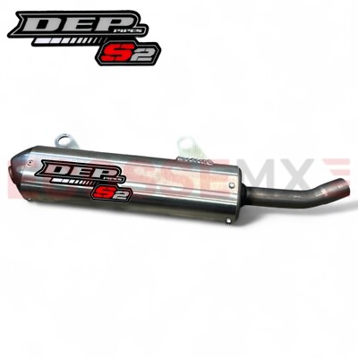 Honda CR250 2000-2001 DEP Auspuff Schalldämpfer Oval Heckdose Heckrohr