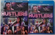 HUSTLERS BLU RAY DVD 2 DISC SET SLIPCOVER SLEEVE FREE SHIPPING