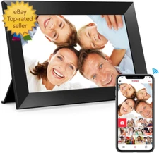 Frameo 10.1 Inch Wifi Digital Picture Frame, 1280X800 HD IPS Touch Screen Photo