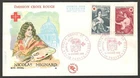 (AOP) France FDC 1968 Red Cross