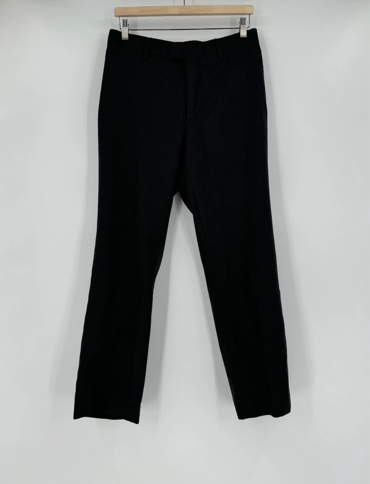 Pantalon pantalon homme Gucci gris rayonne viscose jambes droites taille 32