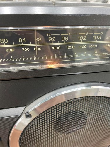 SHARP GF-303SB Stereo Cassette Recorder 1978 Black Model Fully Functional Rare - Picture 9 of 17