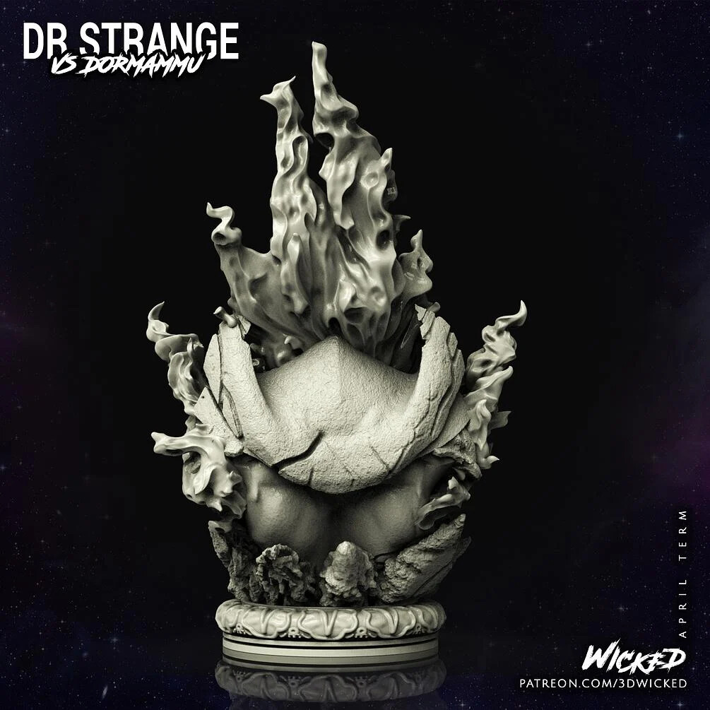 DORMAMMU Bust 1:8 Scale Marvel Dr. Strange Avengers Statue